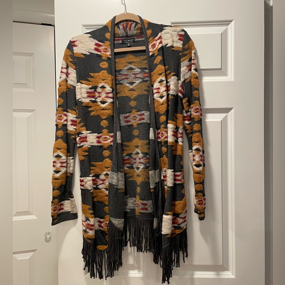 Lucky Brand Aztec Fleece